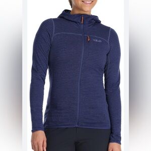 Rab Womens Ascendor Light Hoody - Patriot Blue